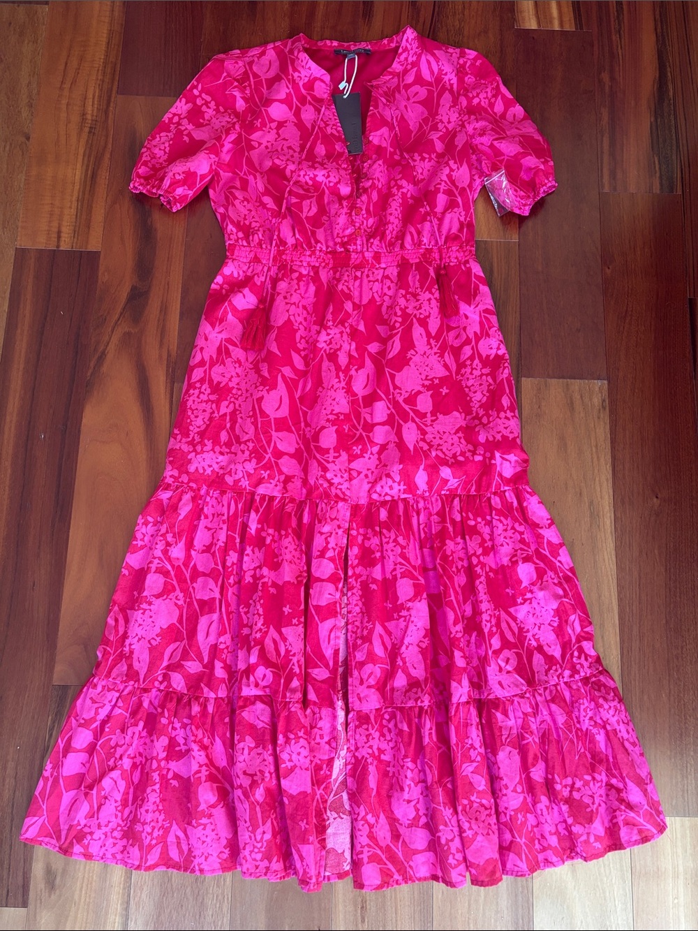 NWT Laurel Gray floral dress